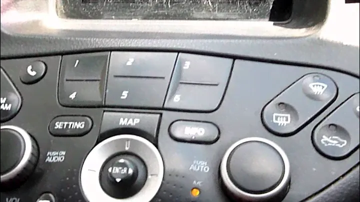 2002 NISSAN PRIMERA CD PLAYER/STEREO