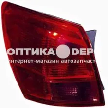 QASHQAI фонарь задний внешний левый (DEPO) для NISSAN QASHQAI