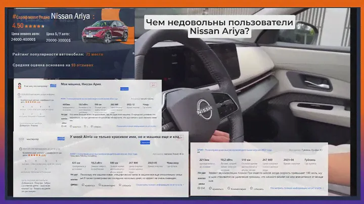 #Сарафанное радио №2 | Nissan Ariya | Реальные отзывы китайцев по электромобилям