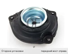 Опора амортизатора NISSAN Tiida переднего правая QUATTRO FRENI