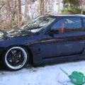 Крылья передние + 40 мм. D-Max D1 на Nissan Silvia S13-180SX-200SX-240SX