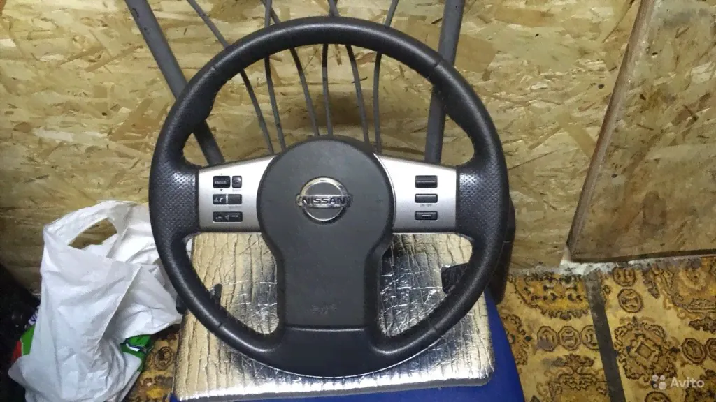 Руль Nissan Pathfinder / Ниссан Патфайндер оригина в Москве-0