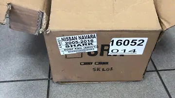Рейлинги Nissan Navara 2005 - 2016 г.в. с поперечинами .