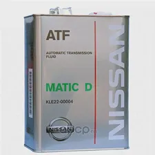 Масло трансмиссионное Nissan MATIC FLUID D 4 л