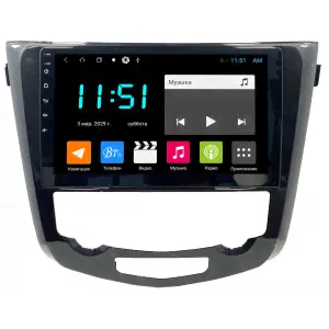 Штатная магнитола Zenith для Nissan Qashqai - Ниссан Кашкай (2014-2021) под климат контроль, Android 10, 4/64GB-0