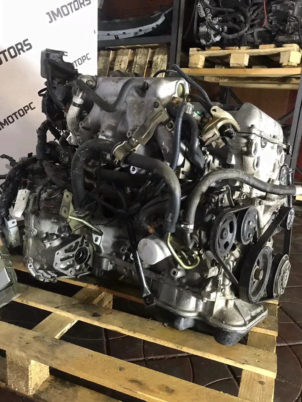 Контрактный двигатель Nissan SR20DE