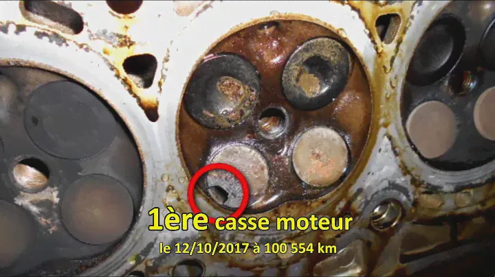 3 casses moteur 1.2 TCe 115 (H5FC402) - 3 engine failures on a Dacia Lodgy 1.2 TCe 115