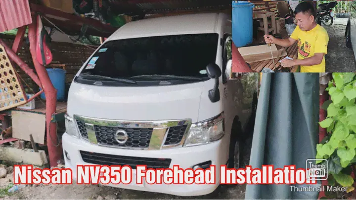 Nissan NV350 Premium Forehead/Fender Mirror Installation Guide
