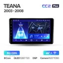 Штатная магнитола Teyes CC2PLUS для Nissan Teana J31 2003-2008 на Android 10