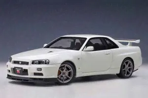 NISSAN SKYLINE GT-R R34 V-SPEC II 2001 WHITE METALLIC*-0