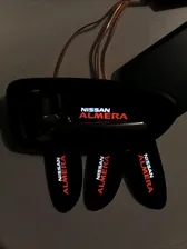 Светодиодная Led подсветка дверных ручек Nissan Almera G15 подсветка салона, свет в автомобиль Nissan Almera G15