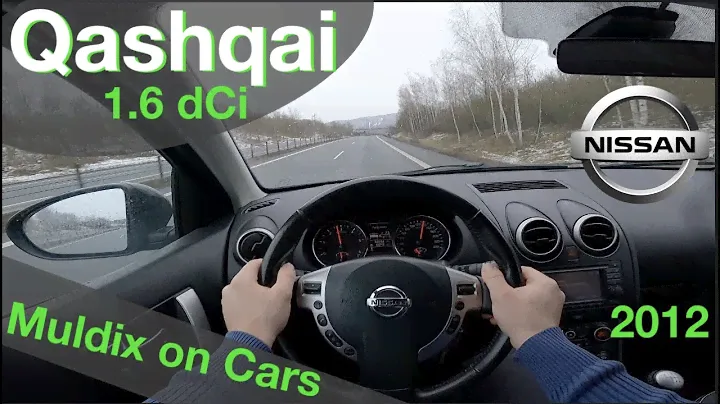 Nissan Qashqai (2012) 1.6 dCi (96 kW) POV Test Drive + Acceleration 0-180 km/h
