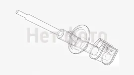 Nissan Bluebird Sylphy 00-05 Стойки передние правые *