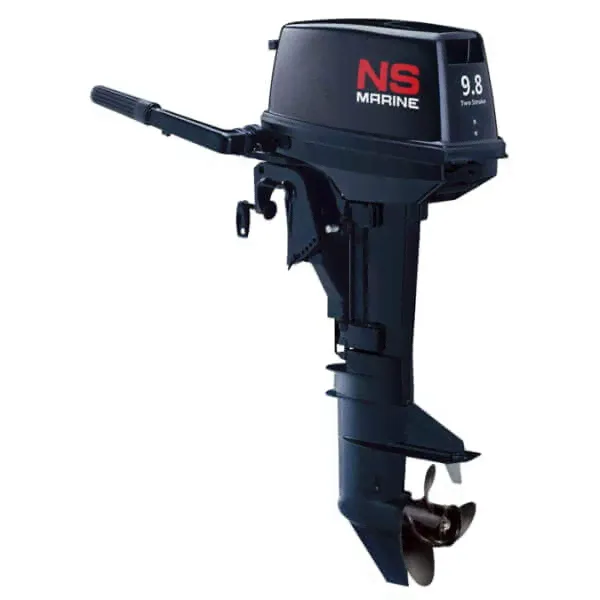 Лодочный мотор "Nissan Marine" 9,8 BS (2-х тактный)-0
