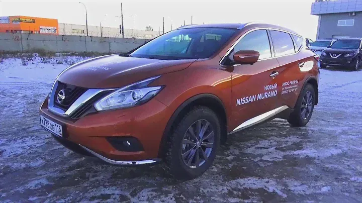 2016 Nissan Murano Z52 V6 3.5 249 Top. Обзор (интерьер, экстерьер, двигатель).