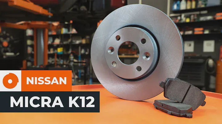 Как заменить передние тормозные диски и тормозные колодки на NISSAN MICRA K12 [ВИДЕОУРОК AUTODOC]