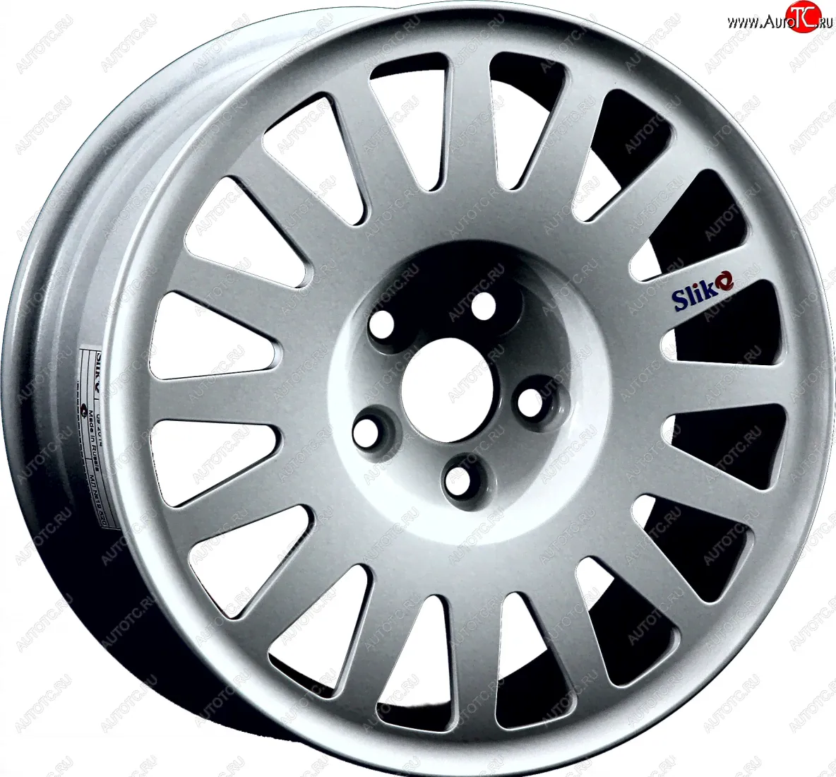 Кованый диск Slik Classic Sport L-1823S 6.5x15 Nissan Liberty дорестайлинг (1998-2001) 5x114.3xDIA66.0xET40.0 (Серебристый светлый (S16))