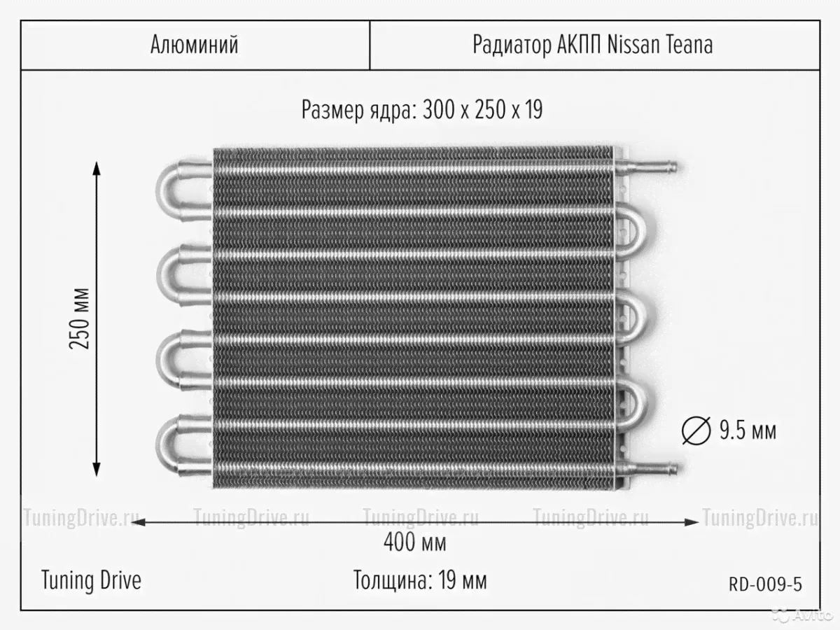 Радиатор АКПП Nissan Teana 300/250-0