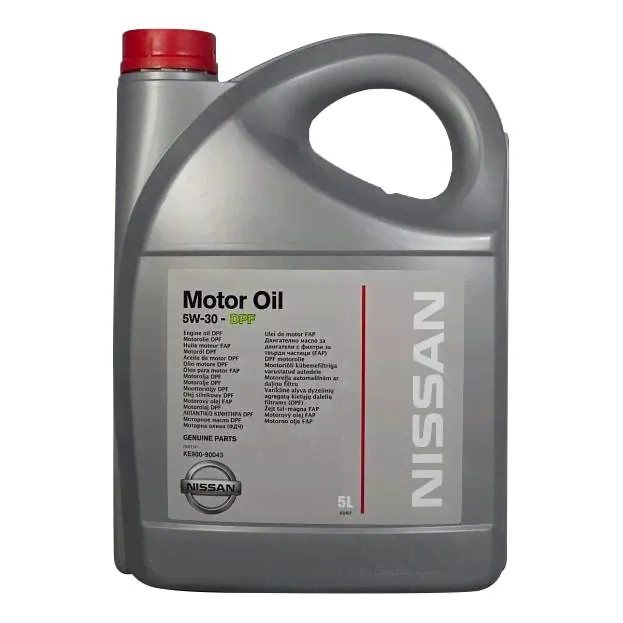 Синтетическое моторное масло Nissan Fully synthetic 5W-30 DPF 5 л