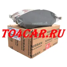ПЕРЕДНИЕ ТОРМОЗНЫЕ КОЛОДКИ NISSAN MURANO Z51 / PATHFINDER R51 2.5D D10601MF0A / D10601MF0ARV ПРЕДОПЛАТА 20%