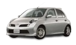 Коврики в салон Nissan March (K12) Левый руль (2002 - 2010)