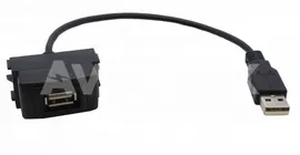 USB разъем в штатную заглушку для Nissan RP-UC4