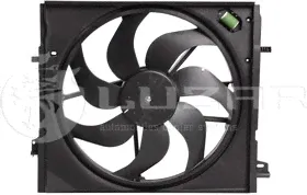 LFK14EA, Вентилятор NISSAN Qashqai (13-) охлаждения (с кожухом и резистором) LUZAR