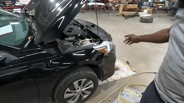 2020 NISAN ALTIMA how to take off the front bumper