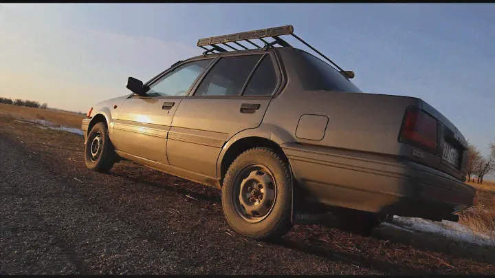 Экспедиционник за 100.000 рублей #1. Nissan Sunny N13 1.6 MT 4WD SLX. Покупка, перегон 2300 км