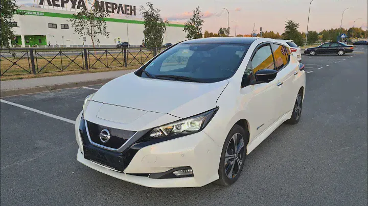 Автопарковка Nissan leaf Ze1 40 kwh 2018. ProPILOT Park. Система автоматической парковки.