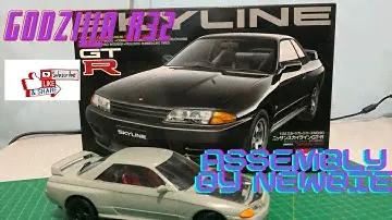 Nissan Skyline GTR R32 | Godzilla R32 Tamiya 1/24 Scale | Full Build Time lapse #tamiya #r32 #gtr