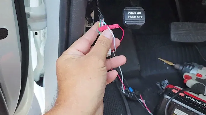 2022 / 2023 NISSAN FRONTIER WITH PUSH TO START GPS TRACKER INSTALL