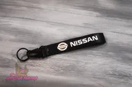 Брелок для ключей тканевый Nissan с карабином
