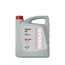 Синтетическое моторное масло Nissan Fully synthetic SAE 5W-40 5 л