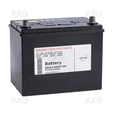 Автомобильный аккумулятор Nissan 75 Ач 600A обр. пол. (260x173x225) KR241-65E07-NY