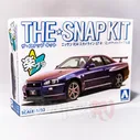 Сборная модель Nissan Skyline R34 GTR (Aoshima SnapKit) 1/32