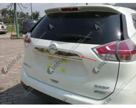 Хромированная накладка на дверь багажника Nissan X-Trail T32 2015+ B