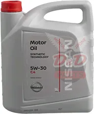 Моторное масло Nissan 5W30 Европа 5л