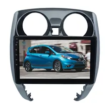 Переходная рамка для Nissan Note E12 с 2012 года LeTrun 4107 под базовую магнитолу 10 дюймов