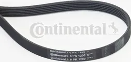 Приводной ремень поликлиновой ContiTech для Nissan Juke I 2010-2019. Артикул 6PK1200