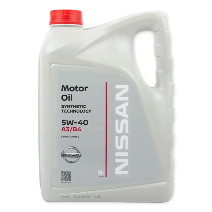 Моторное масло Nissan 5W-40 (5 л.) KE900-90042 в Краснодаре