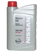 Масло моторное NISSAN Genuine Motor Oil 5W-30 SL/CF A5/B5 синт. 1л