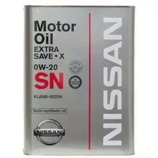 Nissan Extra Save X 0W20 SN (4л.) Япония