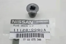 1112800Q0A NISSAN Пробка сливная картера двигателя