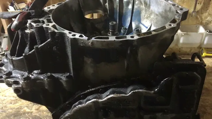 Вскрытие АКПП RE4F04V Nissan Maxima A33 ч.1