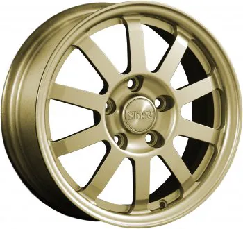 Кованый диск Slik Classik 6x15 (Металлик золотой) Nissan Primera седан P11 дорестайлинг (1995-2000) 4x114.3xDIA66.1xET45.0-0