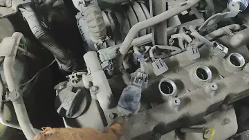 Замена свечей зажигания Ниссан Альмера.