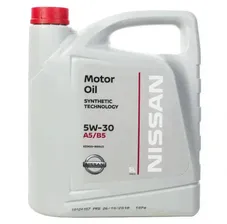 Nissan масло моторное Nissan 5w30 A5/B5 5л.