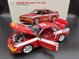 1:18 autoart nissan skyline gt - r r32 1992 модель