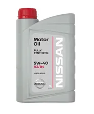 KE90090032R NISSAN Масло моторное NISSAN 5W-40 1л синтетическое